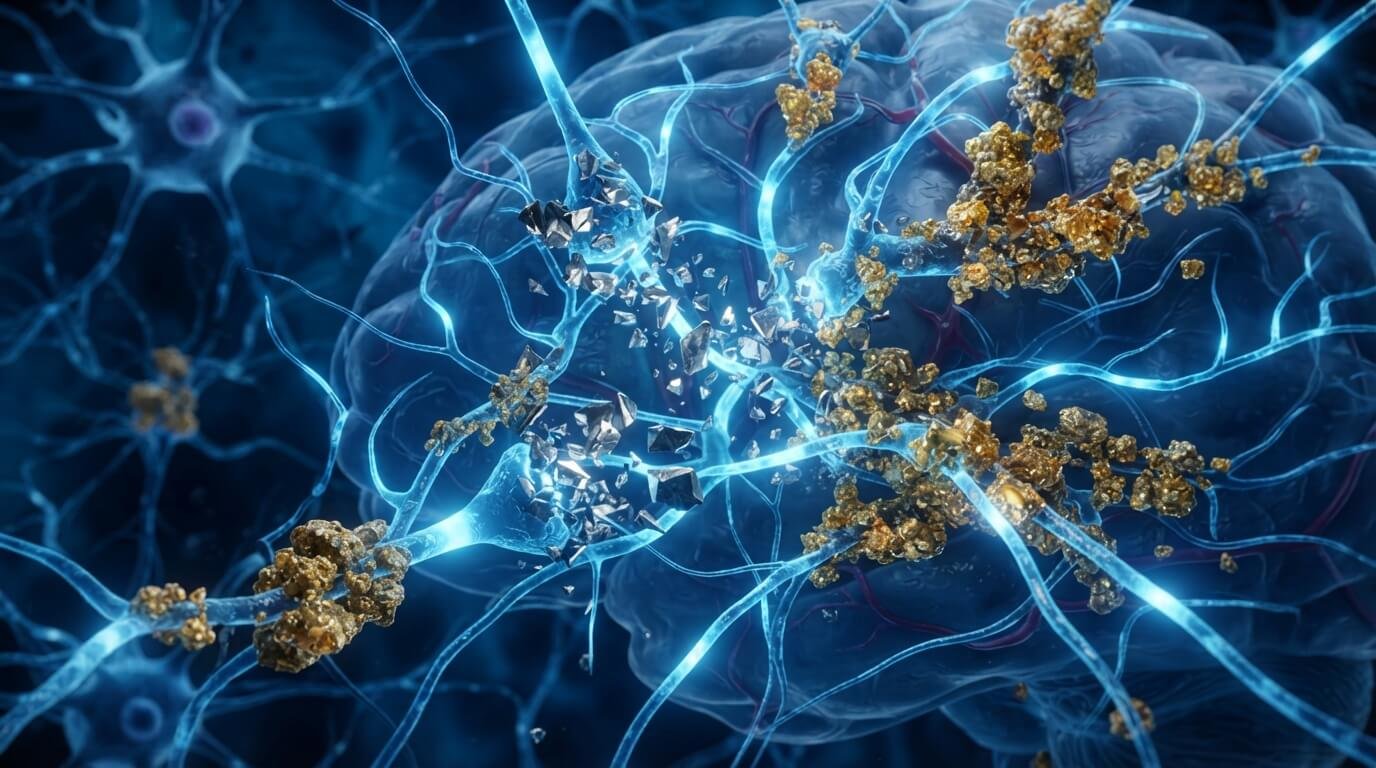 Descreva a imagem usando sua palavra-chave aqui (ex: Diagram of cadmium buildup in brain cells)