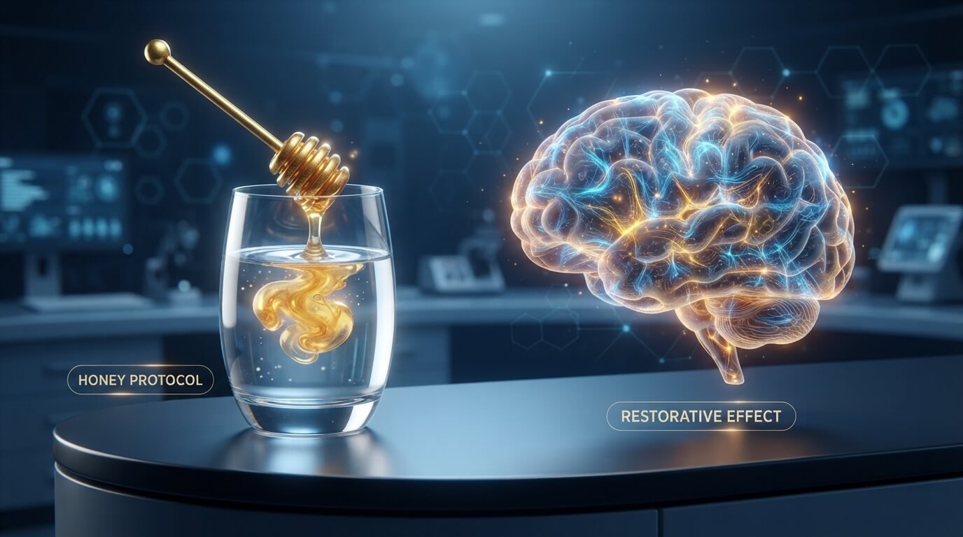the viral honey trick protocol for natural brain fog recovery