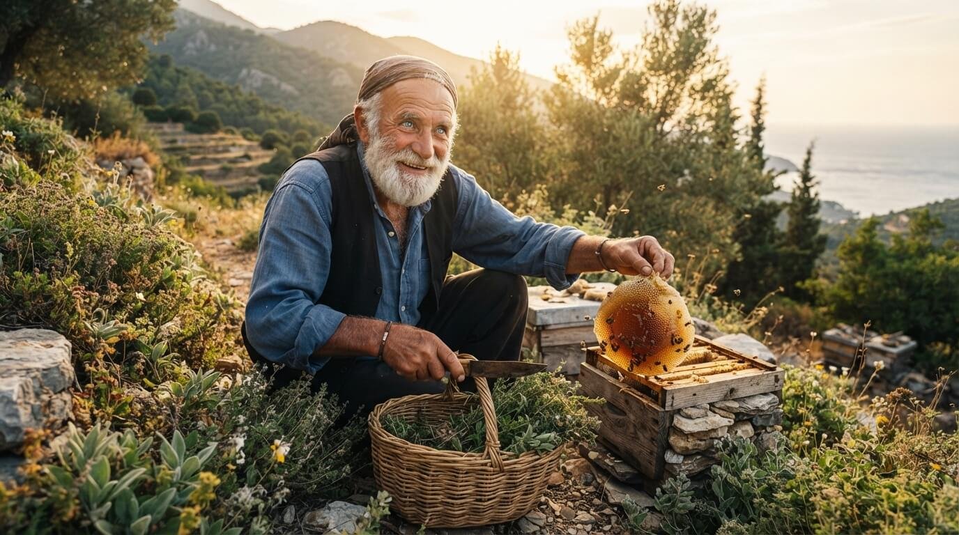 ikaria blue zone centenarians preserving cognitive memory health
